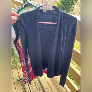 Navy blue cardigan